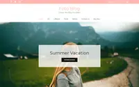 Foto Blog theme preview
