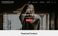 Fotografie Blog theme preview