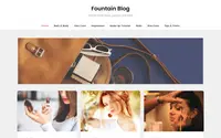 Fountain Blog theme preview