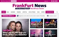Frankfurt News theme preview