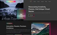 Freelance Portfolio theme preview