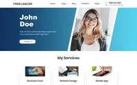 Freelancer Plus theme preview