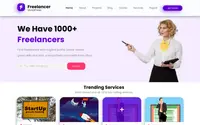 Freelancer Services theme preview