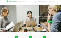 Freesia Business theme preview