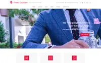 Freesia Corporate theme preview