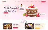 Frosty Cake theme preview
