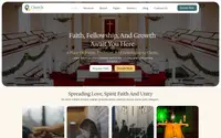 FSE Church theme preview