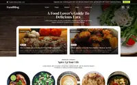 FSE Foodie Blog theme preview