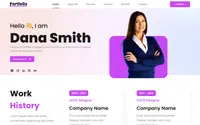FSE Freelancer Portfolio theme preview