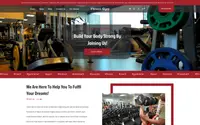 FSE Gym Trainer theme preview