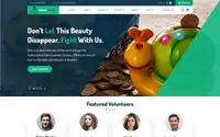 FSE Social NGO theme preview
