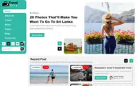 FSE Travel Blog theme preview