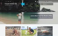 FTravel Holiday Lite theme preview