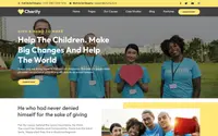 Fundraising Charity Campaign theme preview