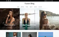 Fusion Blog theme preview
