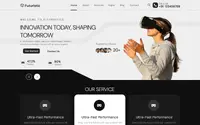 Futuristic Vision theme preview