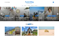 Fuzion Blog theme preview