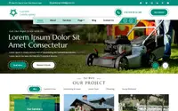 Garden Landscaping theme preview