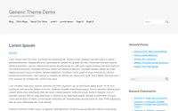 Generic theme preview