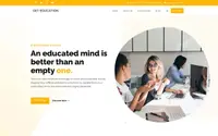 Get Education theme preview