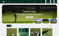 Golf Landscape theme preview