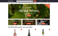 Good Wine theme preview