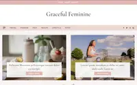 Graceful Feminine theme preview