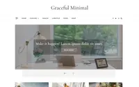 Graceful Minimal theme preview