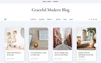 Graceful Modern Blog theme preview
