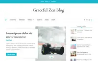 Graceful Zen Blog theme preview