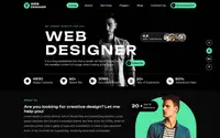 Graphic Design Portfolio theme preview