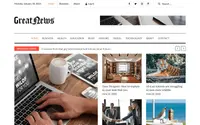 Greatnews theme preview