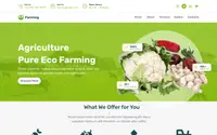 Green Agro Landscaping theme preview