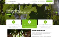Green Environment theme preview