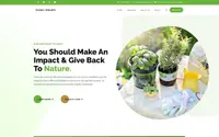 Green Wealth theme preview