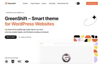 Greenshift theme preview