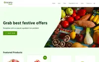 Groceries Store theme preview