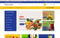 Grocery and Organic Store theme preview