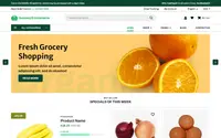 Grocery Ecommerce theme preview