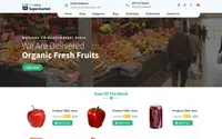 Grocery Supermarket Chain theme preview