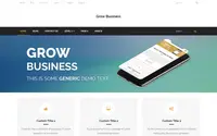 Grow Business theme preview