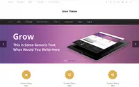 Grow theme preview