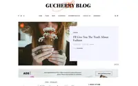 GuCherry Blog theme preview