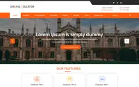 Gurukul Education theme preview