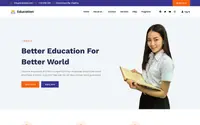 Gutenify Education theme preview