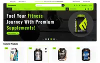 Gym Nutrition Shop theme preview