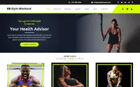 Gym Workout theme preview