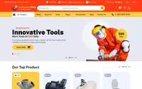 Hardware Tools Store theme preview