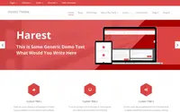 Harest theme preview