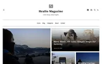 Healio Magazine theme preview